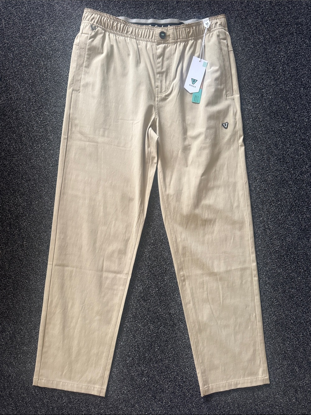 Vissla alto Casual Chino Pants in Beige